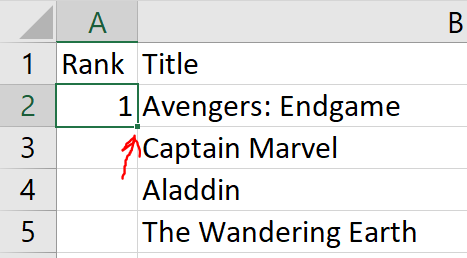 Excel and Ranges step 9