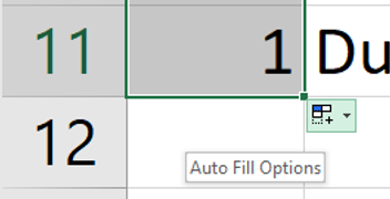 Excel Cells and Ranges step 11